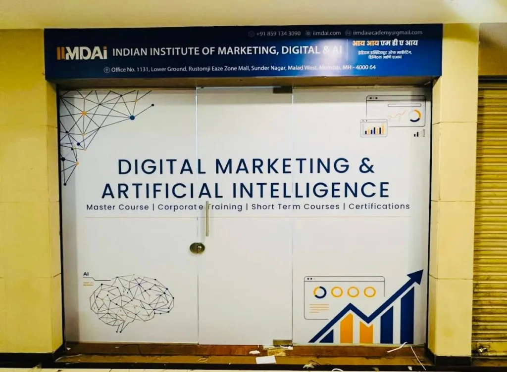 IIMDAi digital marketing classroom in Malad